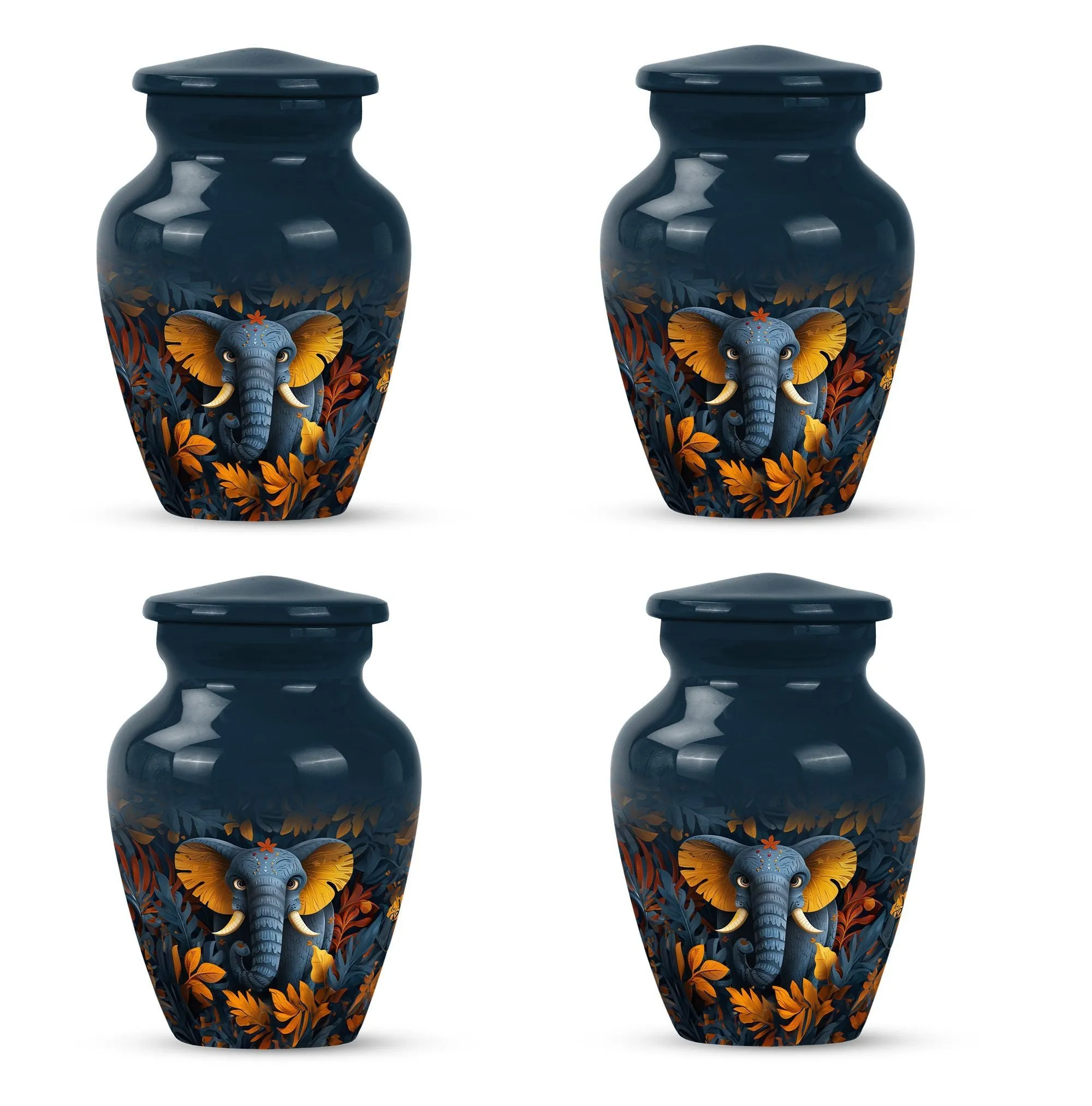 Unforgettable Elephant Memorial Tribute - Dignified Burial Urn
