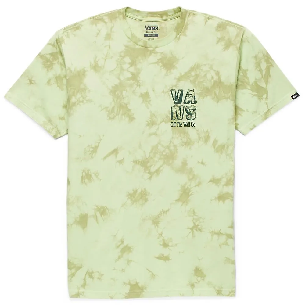 Vans Outdoors Tie Dye T-shirt - Shadow Lime
