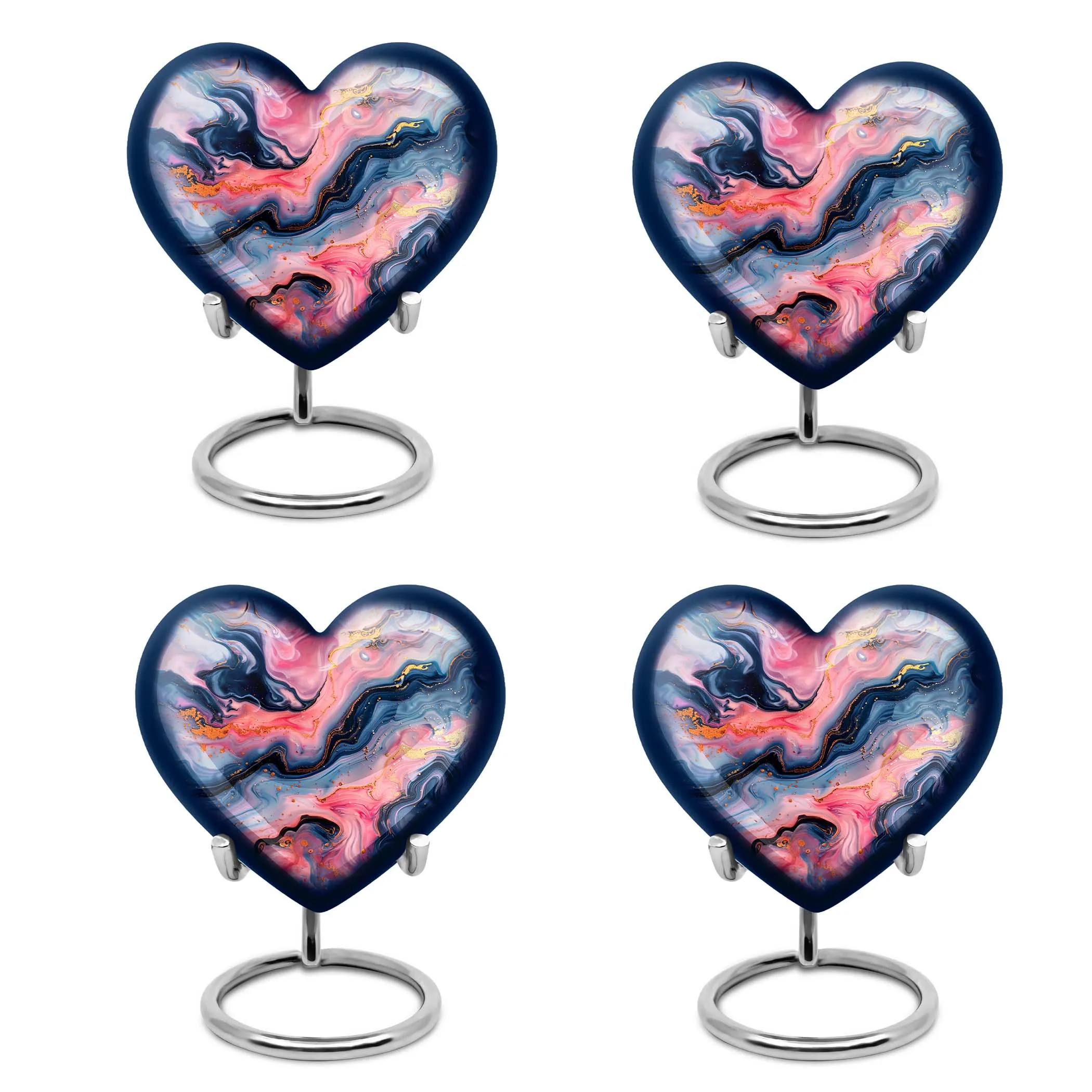 Vibrant Swirl Memorial Human Urn - Tribute for Your Loved One