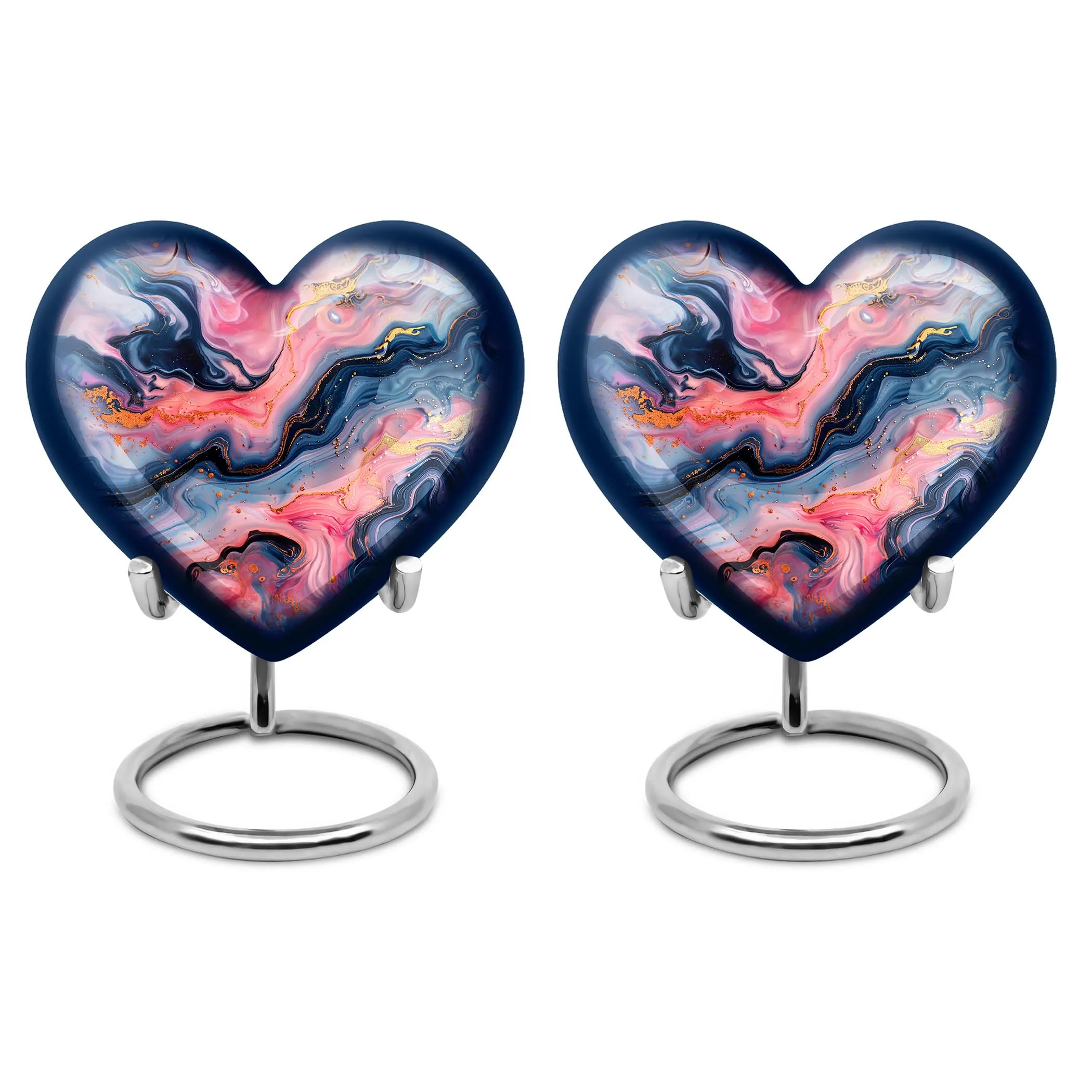 Vibrant Swirl Memorial Human Urn - Tribute for Your Loved One