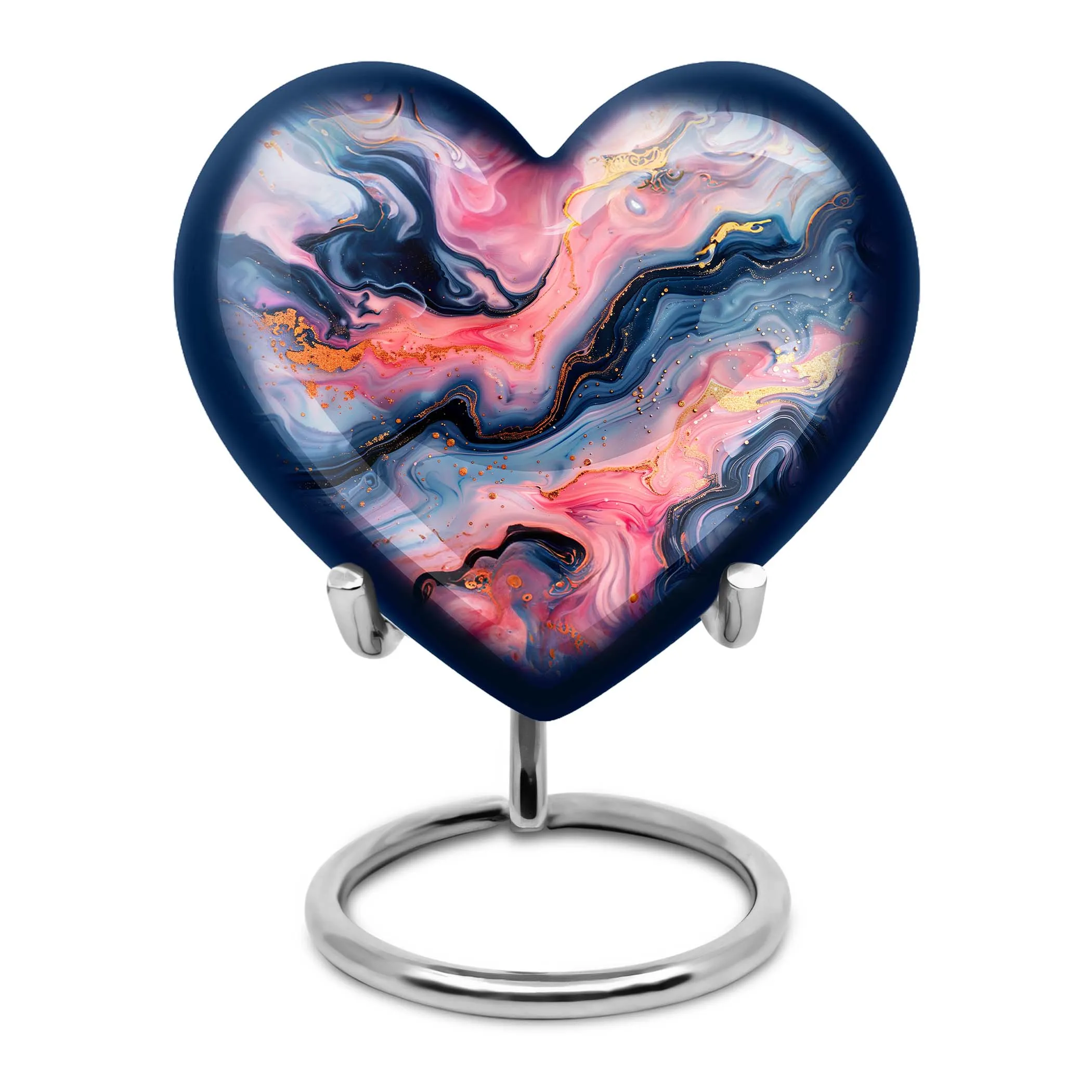 Vibrant Swirl Memorial Human Urn - Tribute for Your Loved One