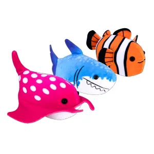 Zhu Zhu Z1039 Aquarium 3 Pack - Shark, Manta, Clownfish