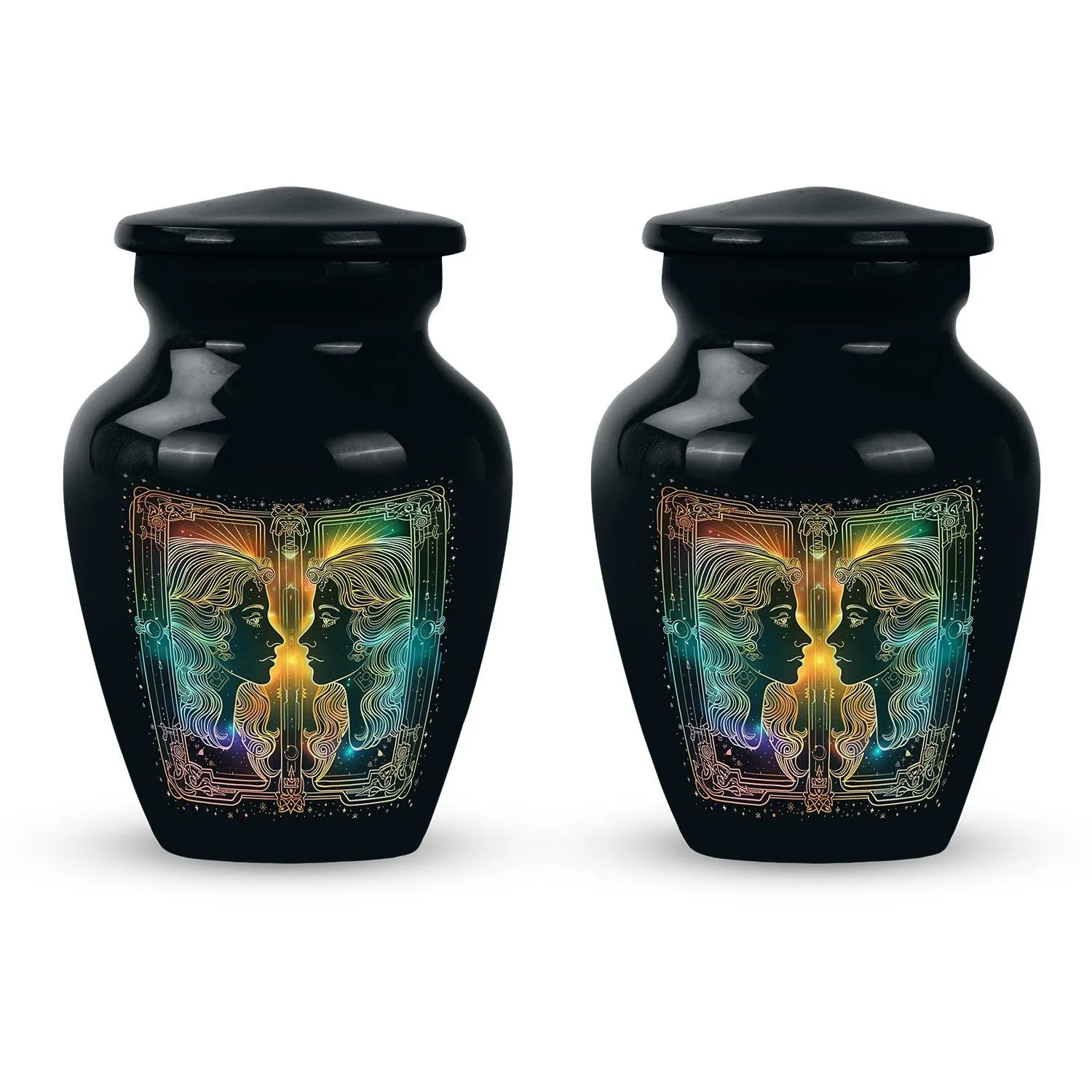 Zodiac Urn - Personalized Funeral Cremation Tribute for Women